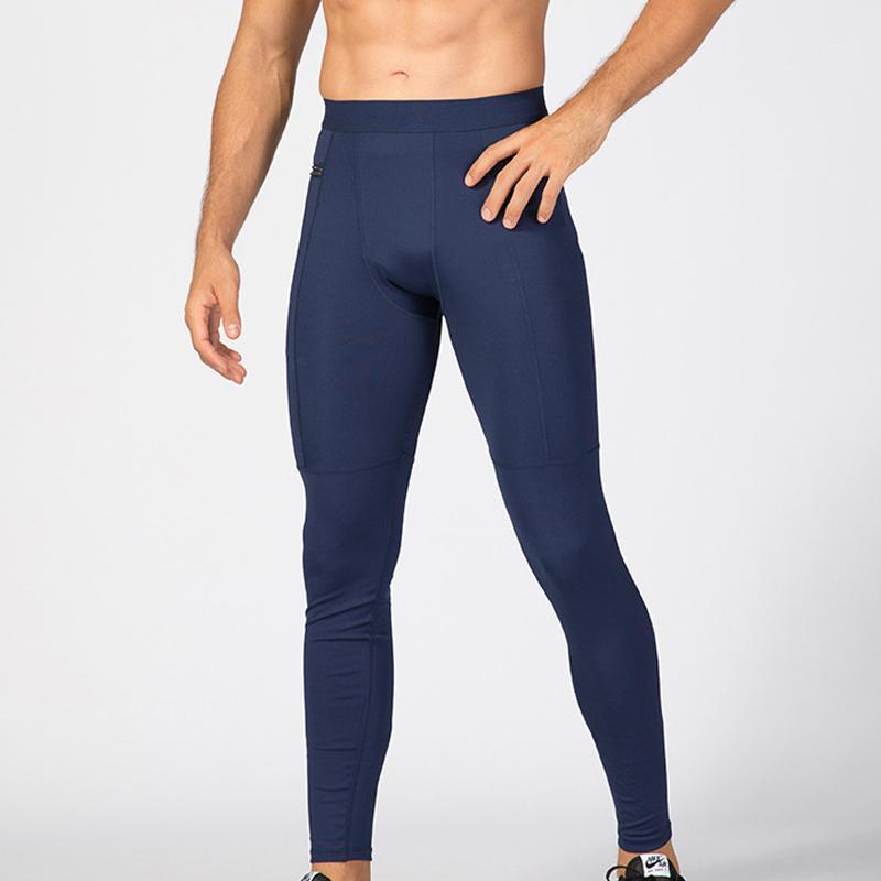 

Fitness Legging Pocket With Zipper Yoga Pants Men Yoga Leggings High Waist Seamless Workout Running Pants Gym Wear Sport Clothes1, Black