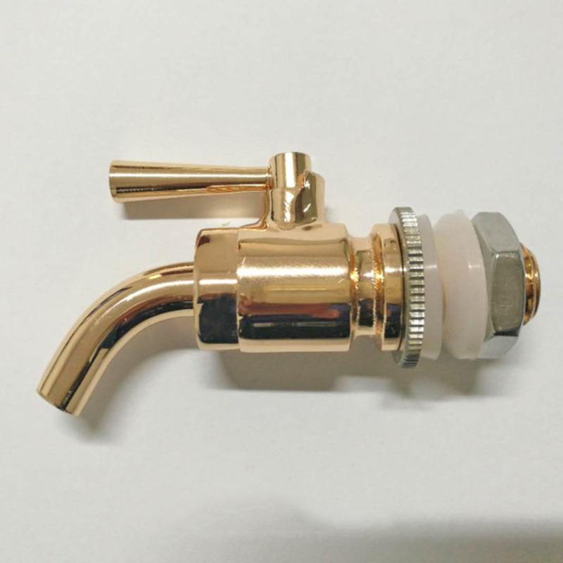 

1pc 12mm Metal Wooden Cask Miniature Tap Coffee Practical Drink Dispenser Bev