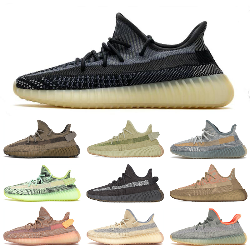 

Kanye West Carbon Men Women Running Shoes Cinder Reflective Zyon Static Earth Desert Sage Tail Light Clay Sesame Beluga 2.0 V2 Sport Sneaker