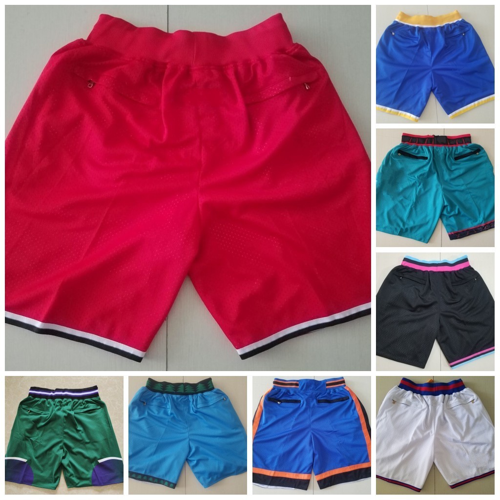 

Just Basketball Pocket Shorts Red White Blue Black, As