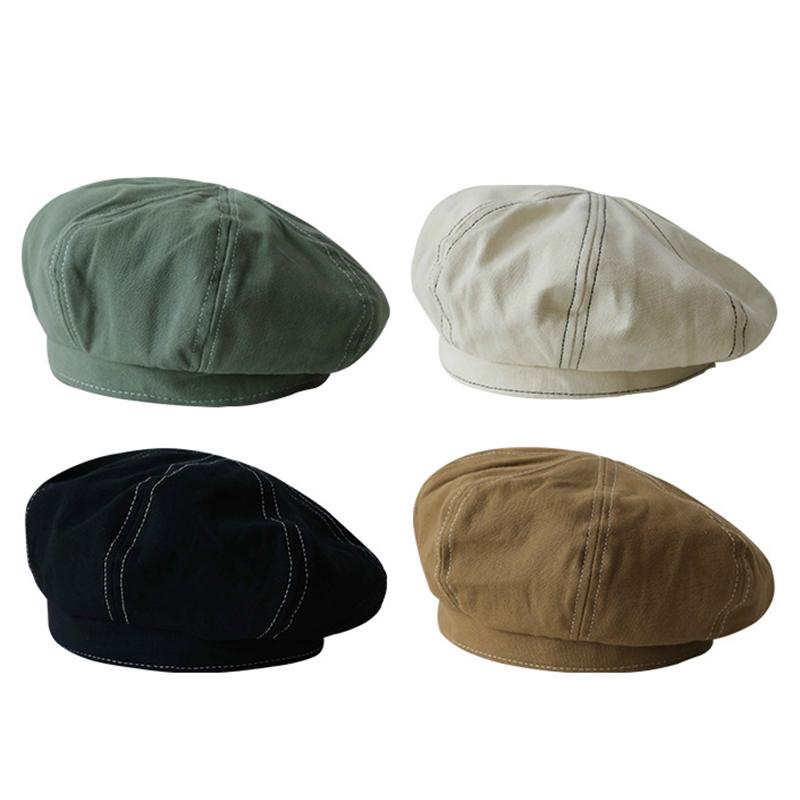 

Women Beret Hat For Winter Female Hats Spring Autumn Caps, Black
