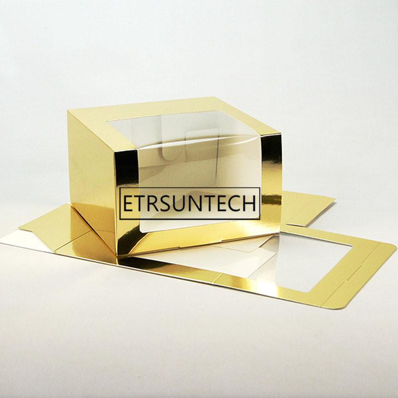 

50pcs Paper Hat Box With PVC Window Baseball Cap Beret Party Hat Packing Boxes Gift Packaging Box