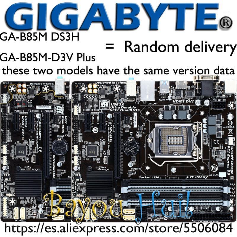 

Gigabyte GA-B85M DS3H(GA-B85M-D3V Plus) LGA1150 For Intel Core/Pentium/Celeron VGA LGA-1150 B85 Micro-ATX Desktop PC Motherboard1
