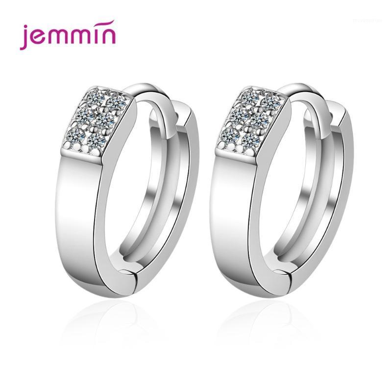 

New Arrivals Korean Earrings 925 Sterling Silver Earrings For Women Sparkling Crystal Modern Female Fashion Jewelry1