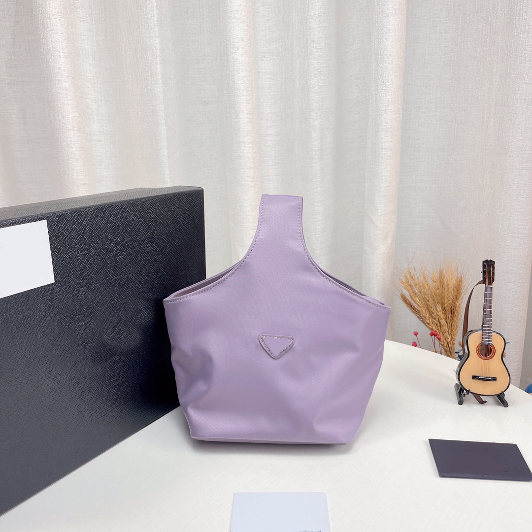

New totes nylon cloth shoulder bags waterproof handbag triangle label drawstring vegetable basket handbags women bag top quality, I need see other product