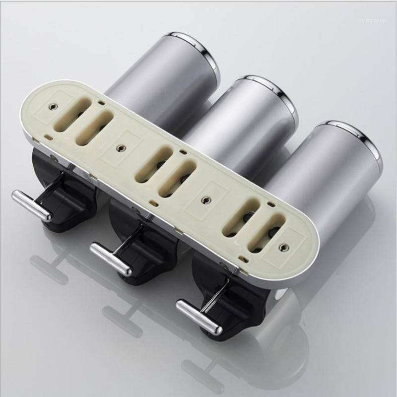 

3 In 1 Wall Mounted Plastic Sensor Liquid Soap Dispenser for Bathroom Kitchen Large Capacity1