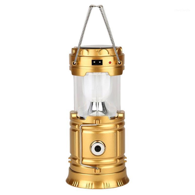 

Outdoor camping lamp energy-saving camping lamp USB Rechargeable portable tent Solar Power horse Emergency Torch1