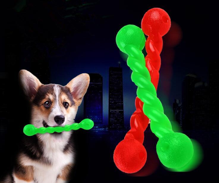 

Dog Toy Rubber Toys for Dog Funny Games Interactive Pacifier Bone Puppy Accessories Strong Bite-Resistant Cleaning Chewing