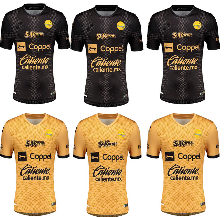 

20 21 Dorados de Sinaloa Calcio soccer jerseys home away 2020 2021 Antonio Nava Daniel López Pablo Jáquez Michael Pérez FOOTBALL uniform, Yellow