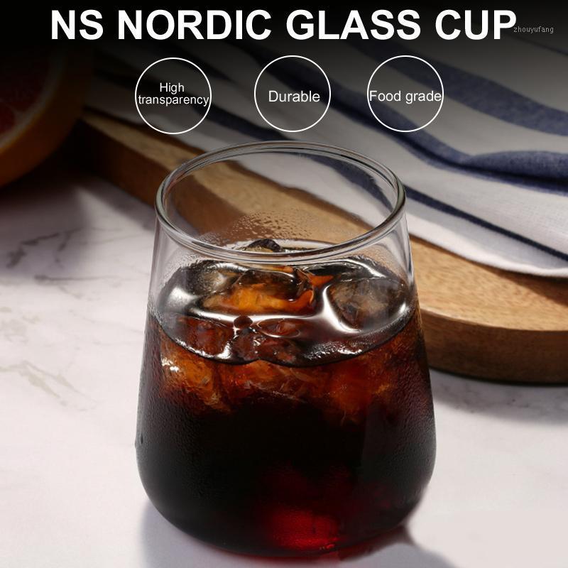 

Wine Glasses Tea Cup Coffee Pots Creative Droplet Shape Glass Cold Drink Dining