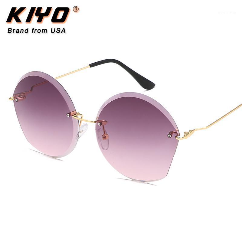 

KIYO Brand 2020 New Women Men Polygonal Polarized Sunglasses Metal Classic Sun Glasses High Quality UV400 Driving Eyewear 28191