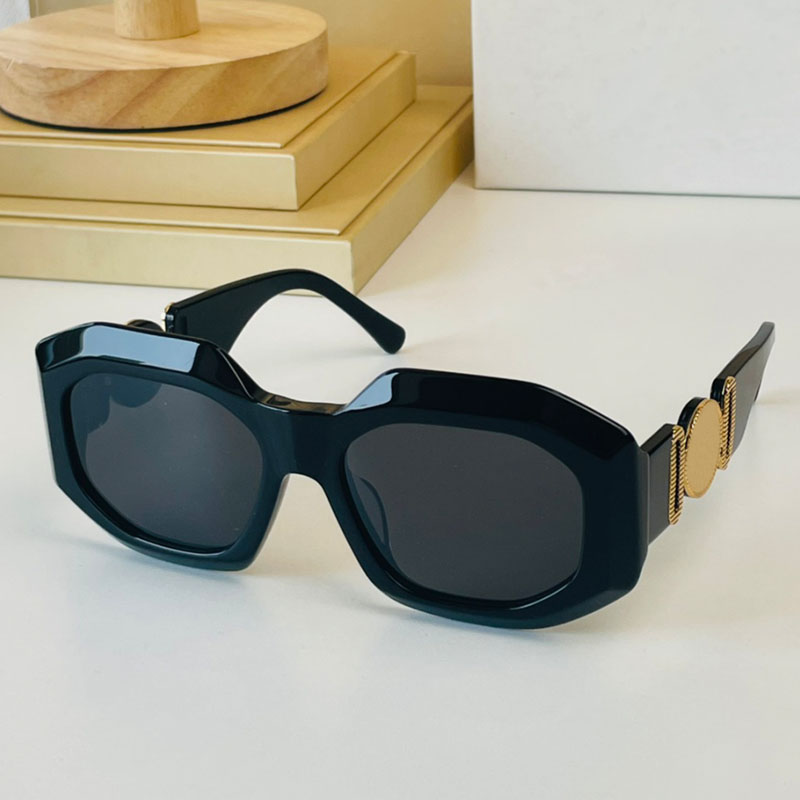 

2022Official latest Summer Sunglasses For Men Women black 4089 Style Anti-Ultraviolet Retro Plate Plank Frame Fashion designer high quality glasses Random Box