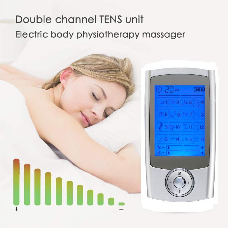 

16 Modes TENS Pain Relief Muscle Relax Electrical Stimulate Muscle Nerve Stimulator Massage TENS Therapy Body Relaxation Machine1