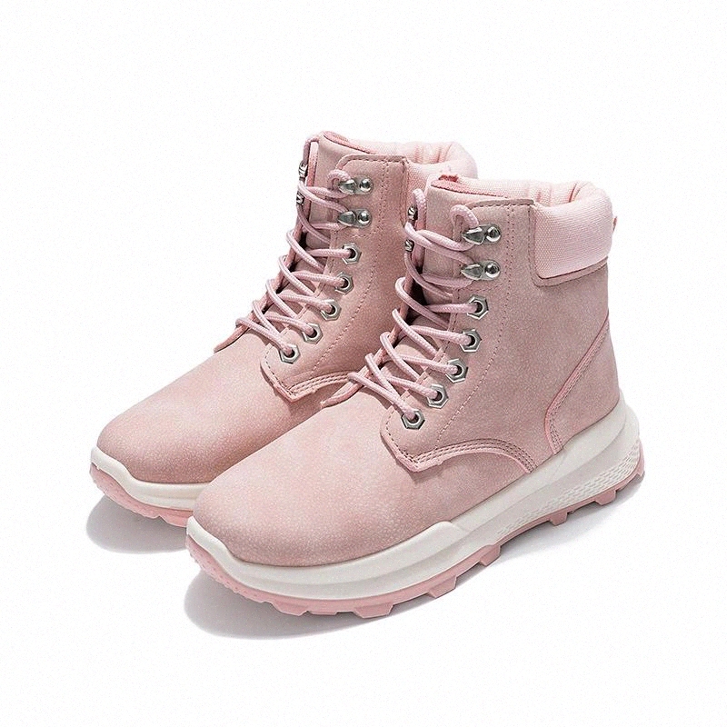 

2020 Fashion Boots Women Autumn Early Winter Shoes Height Increasing 4.5cm Ladies Ankle Boots Thick Sole Non-slip A2931 #xv4r, Black