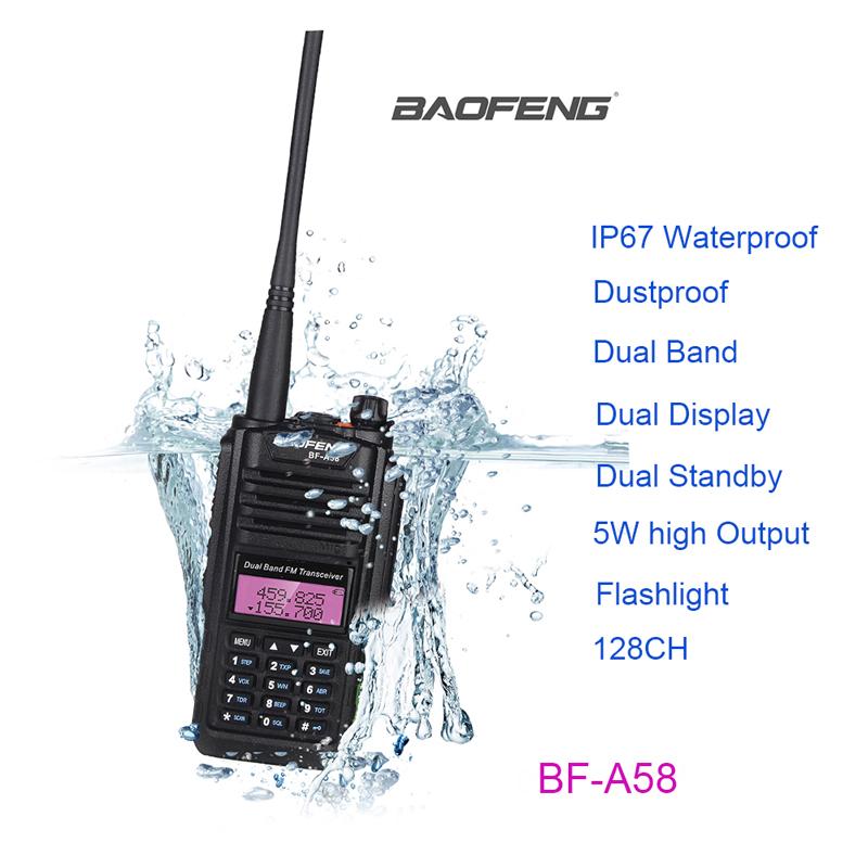 

Fast Delivery Baofeng BF-A58 Two Way Radio Easy Operation Walkie Talkie With standard Accessories