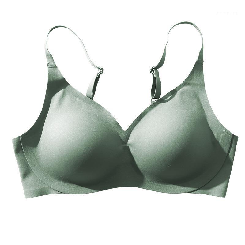 

Japan muscle uu goddess of soft support the small chest big underwear cup together gather jelly non-trace female bra1, See chart