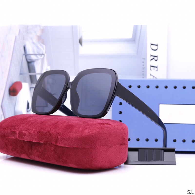 

New Classic Retro Designer Sunglasses Fashion Trend Sun Glasses Anti-Glare Uv400 Casual Eyeglasses For Women With box