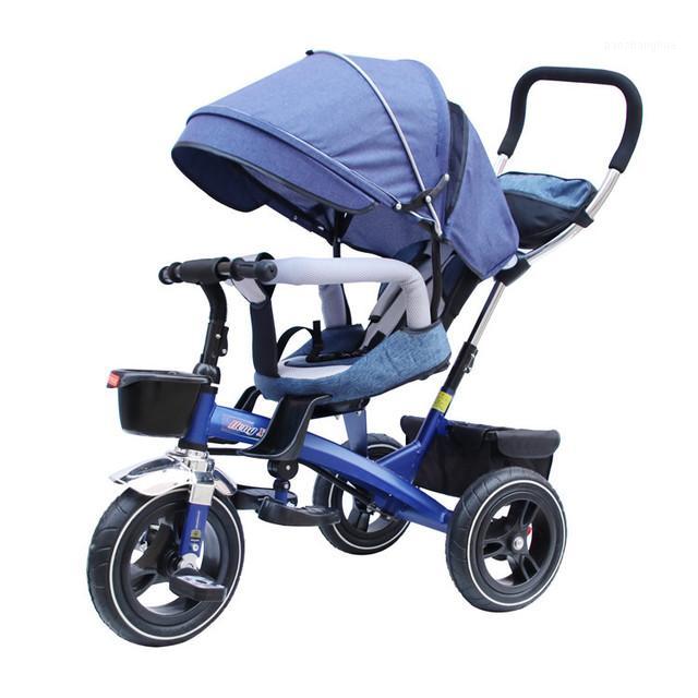 

Children's Tricycle Infant Push Bicycle Multi-function Child Baby Stroller Kids Tricycle4-in-one bicycle 1-6 years old rotary1
