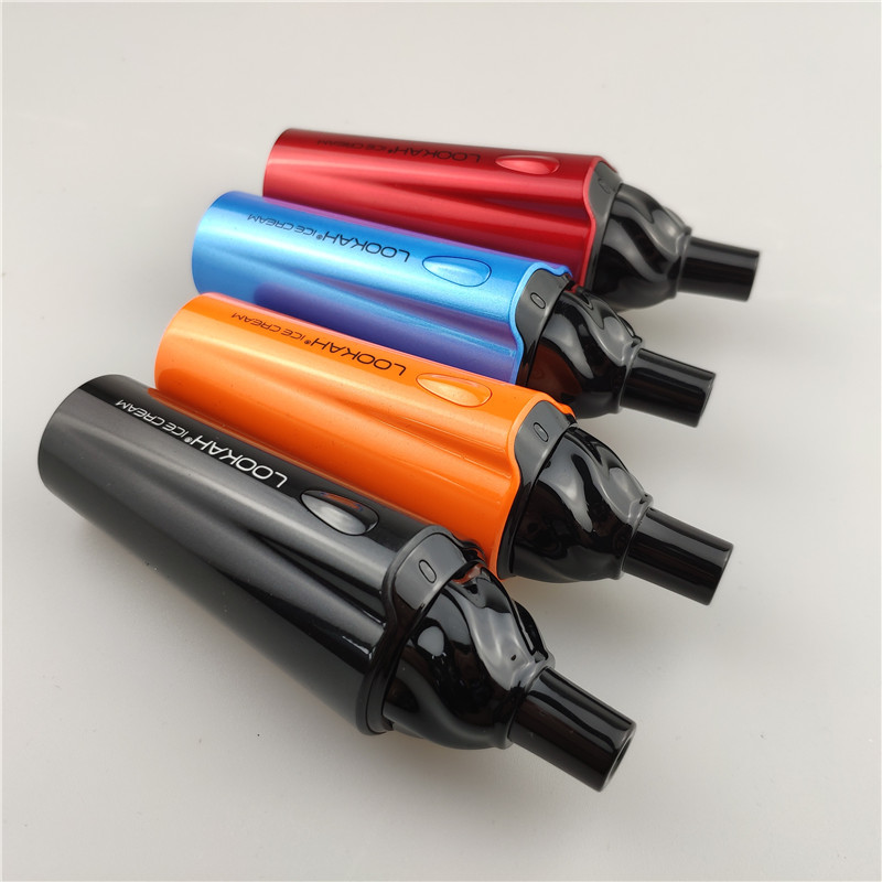 

Newest Lookah Kit Ice Cream Dry Herb Vaporizer Kit Vape Pen With Nano Ceramic Heating Chamber Dab Accessories VS Lookah Seahorse Wax