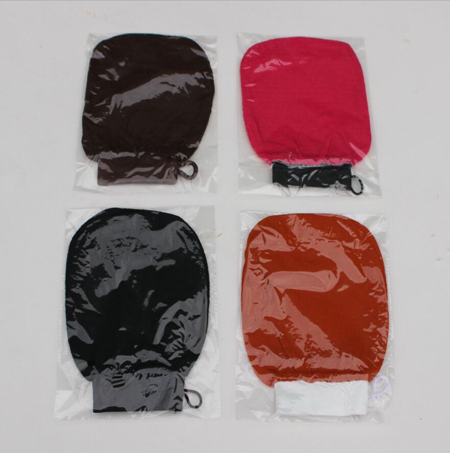 

Bath gloves scrubbing exfoliating gloves hammam scrub mitt magic peeling glove exfoliating tan mitt(normal coarse feeling)POP