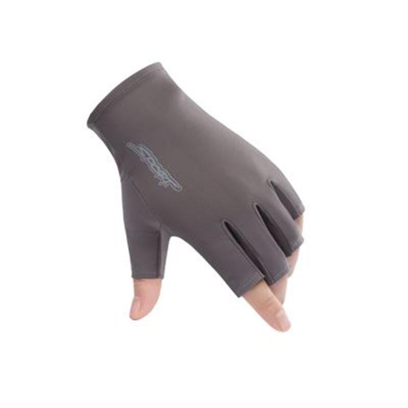

Five Fingers Gloves Silk Half-finger For Men And Women, Summer Thin, Driving, Riding, Fishing, Non-slip Leaking Two-finger E27