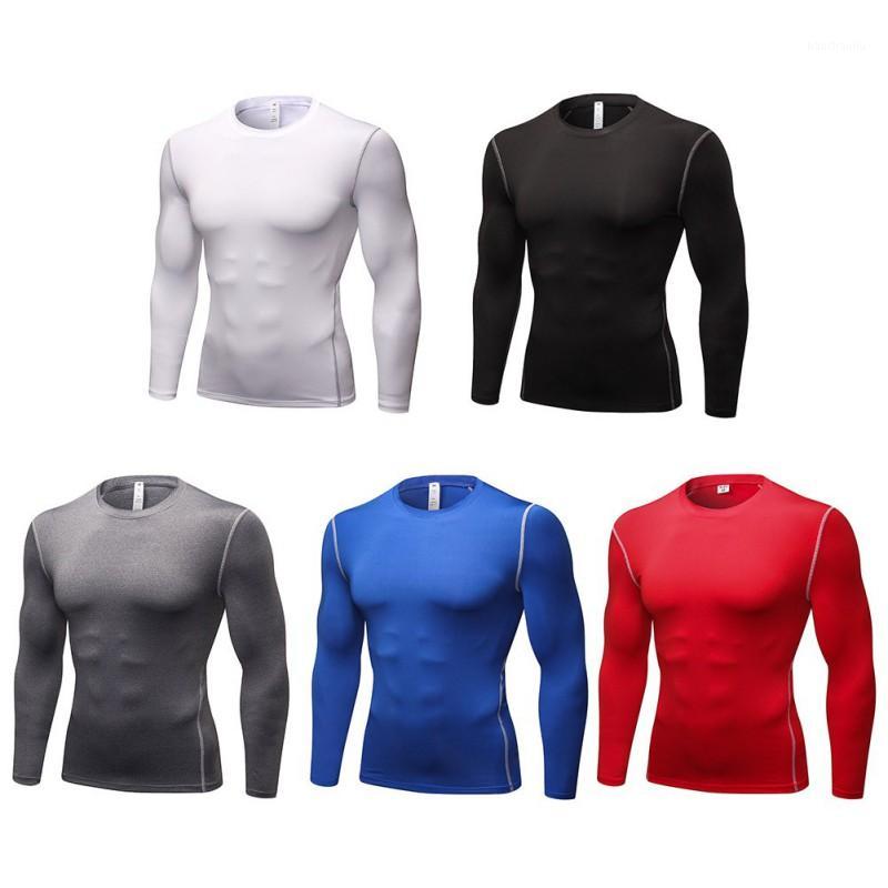 

Men Running Tight Short T-shirt compression Quick-drying Breathable t shirt Male Gym Fitness Bodybuilding jogging Tees Tops1, Black