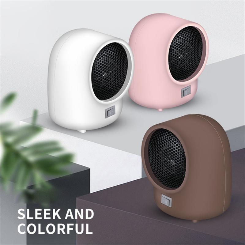 

N4 Electric Heater Mini Fan Heater Desktop Hot/cold Wind Model Portable Desktop Warmer Machine Winter Home Office Cn(origin) CE