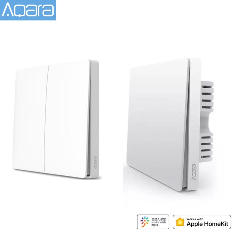 

Aqara D1 Wall Switch Smart ZigBee Zero Line Fire Wire Light Remote Control Wireless Key Wall Switch for HomeKit Mi Home