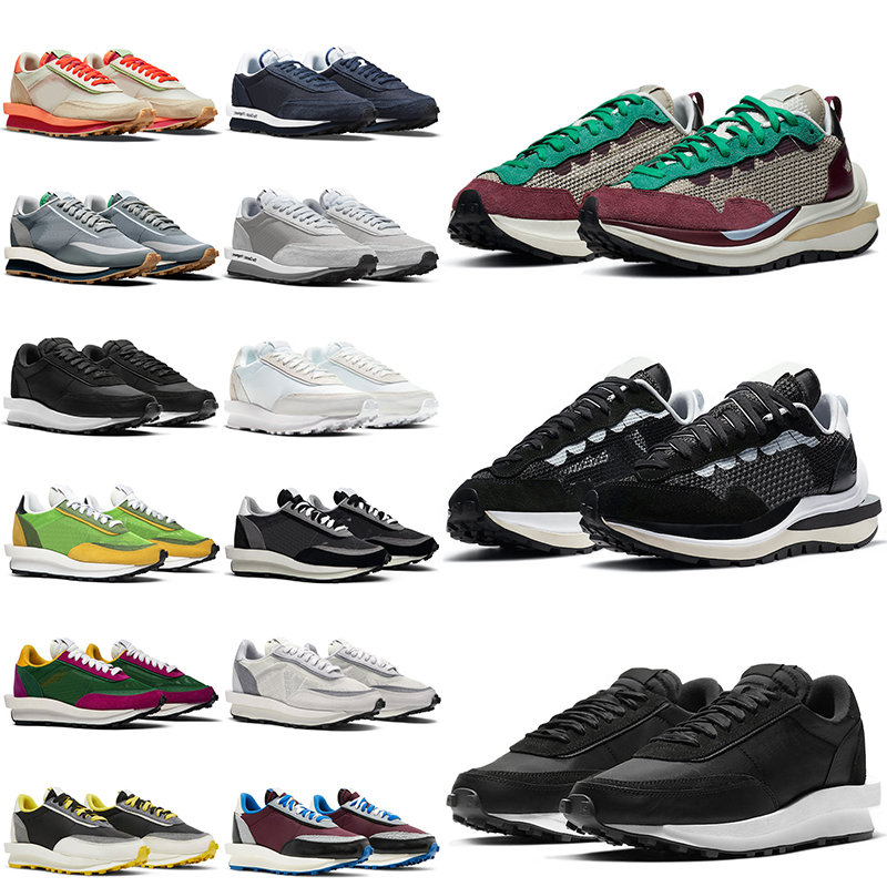 

cheaper vaporwaffle mens running shoes waffle pegasus fragment Undercover LDWaffle ldv clot Pure Platinum Sail Nylon Noir men women trainers sports sneakers, White gum