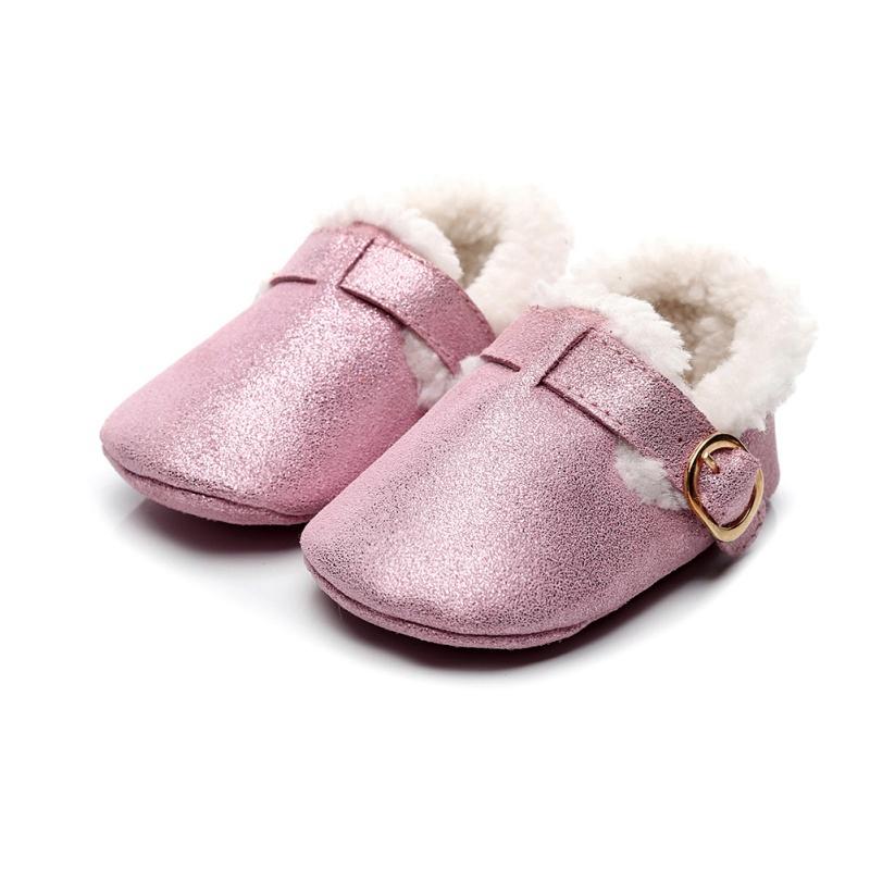 

Baby Boy Girl Winter Warm Soft Sole Non-Slip Infant Cotton Shoes Sneakers For Newborn