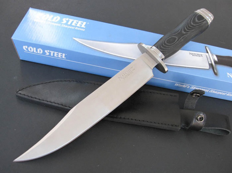 

cold steel Nutchez 16CB Trail master Sanmai Laredo Tactical Survival Bowie Hunting Laredo Rambo Camping Hiking Outdoor Combat Knife (No Box)