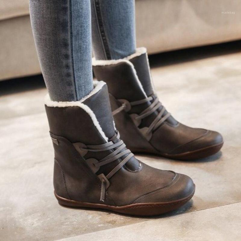 

winter shoes Add wool warm Leather Boots Women Large size Casual Boots Women Snow footwear combat for1, A5