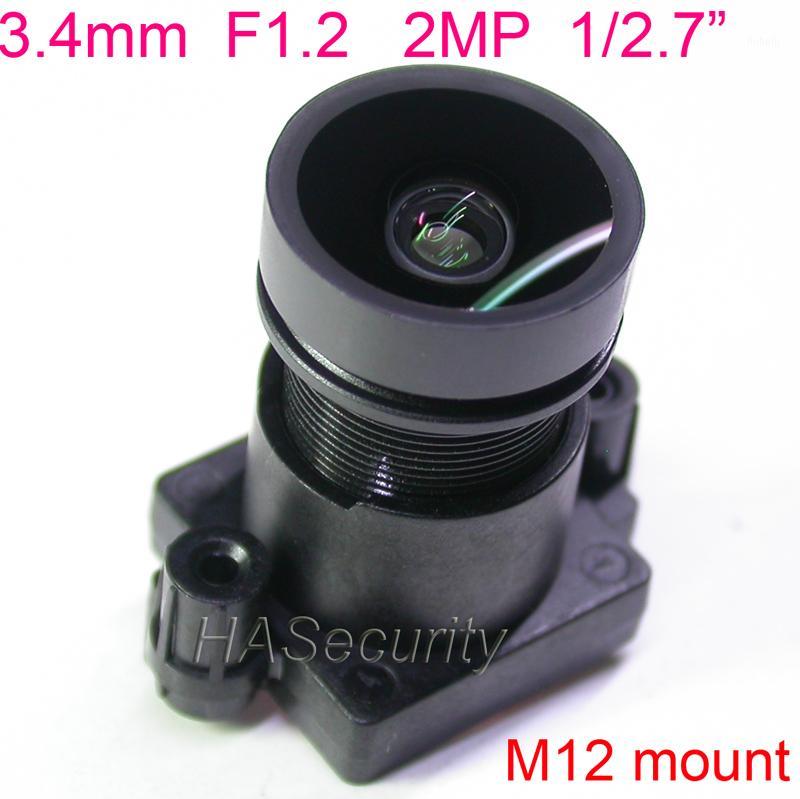 

F1.2 StarLights 3.4mm, 2.0MP 1/2.7" Lens special for image sensor IMX327 , IMX307 , IMX290 IMX291 camera PCB board module1