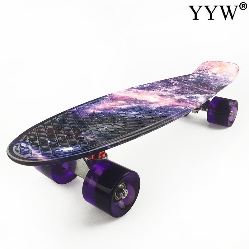 

Child Skateboard 5 - 14 Years Old Kid Children Skate Board Mini Cruiser Penny Single Kicktail Road Sliding Toy Beginner Girls1, A2