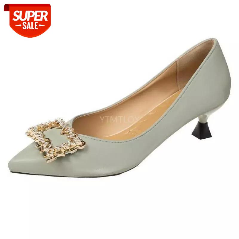 

Women Wedding Shoes Rhinestone Pointed Toes Cryatal Slip On Loafers Party Luxury Pumps Zapatos De Mujer Plataforma #Pn24, Beige