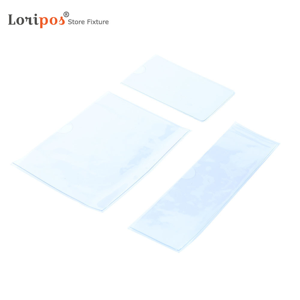 Photocard Sleeve Restaurant Menu Folder Clear Pouch Price Tag Holder Paper Ticket Pocket For Shipping Label-image-754186820