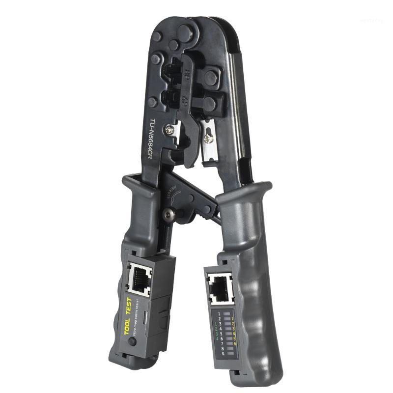 

New 2 in 1 Multitool Wire Crimp Crimping Tool Testing Pliers Wire Stripper RJ11 RJ12 RJ45 Cable Crimper Cutter Tester1
