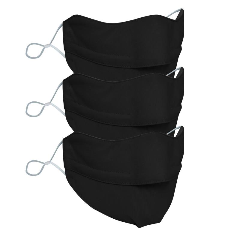 

n Stock 3pcs Black Mouth Unisex Cotton Face Anime For Cycling Camp Fabric Dust Mouth For Allergy/asthma Toiletry Kits Dropship