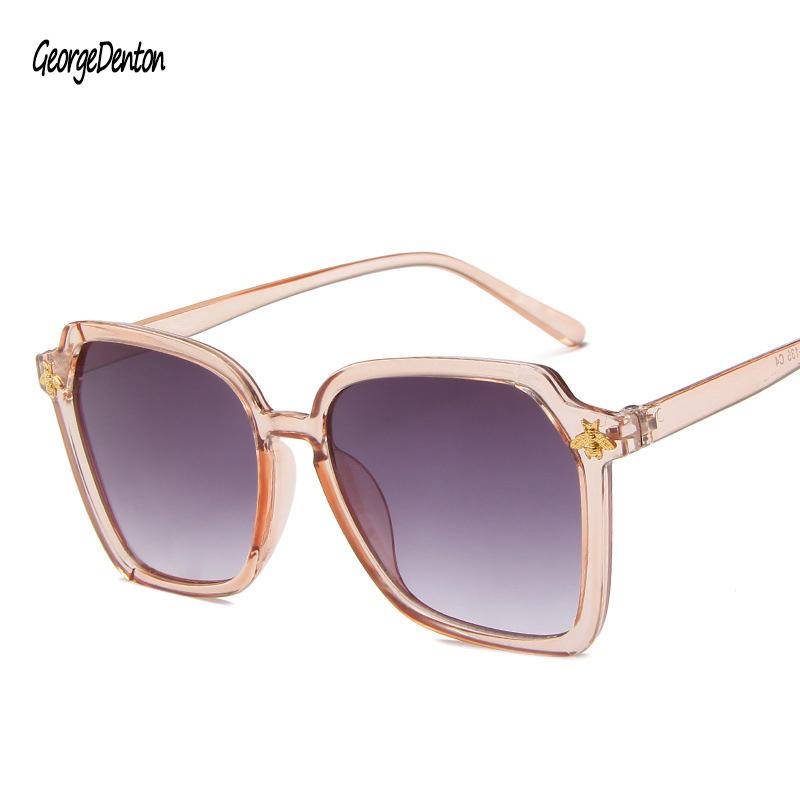 

Siamese Polygon Sunglasses Women Vintage Irregular Sun Glasses Fashion Light qQuality Gradient Eyewear UV400