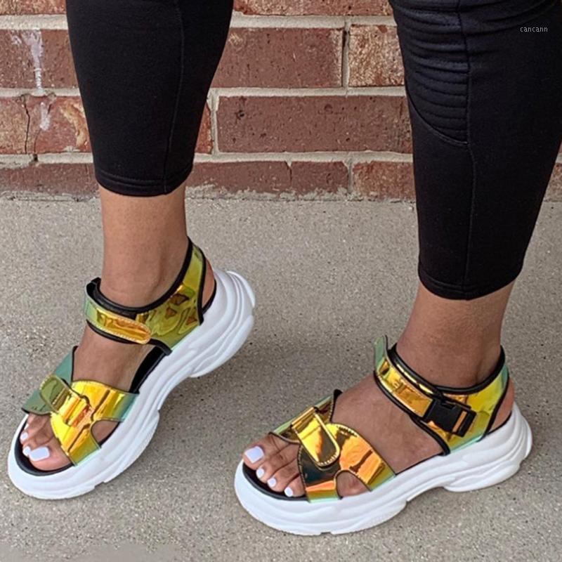 

Fashion Summer Platform Wedge Sandals Women's Ladies Fashion Casual Open Toe Platform Sandals Beach Shoes1, Blue