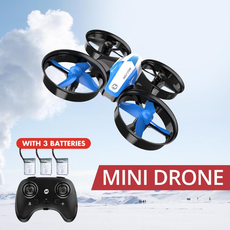 

Holy Stone RC Mini Drones Headless big quadrupter dron One Key Land Auto Hovering Helicopter 360 degree Flip rc Toys