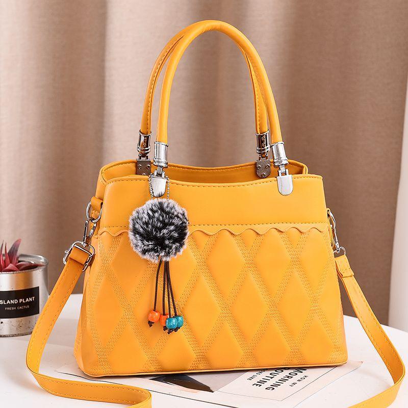 

Bag Girl 2020 new women's bag classic shape sweet lady cross arm one shoulder handbag