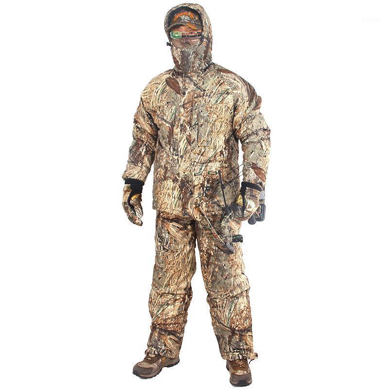 

Silencing Fabric Waterproof Reed Bionic Camouflage Thickened Cotton Hunting Suit Outdoor Photography Sniper Combat Geely Camo1, Grass camouflage