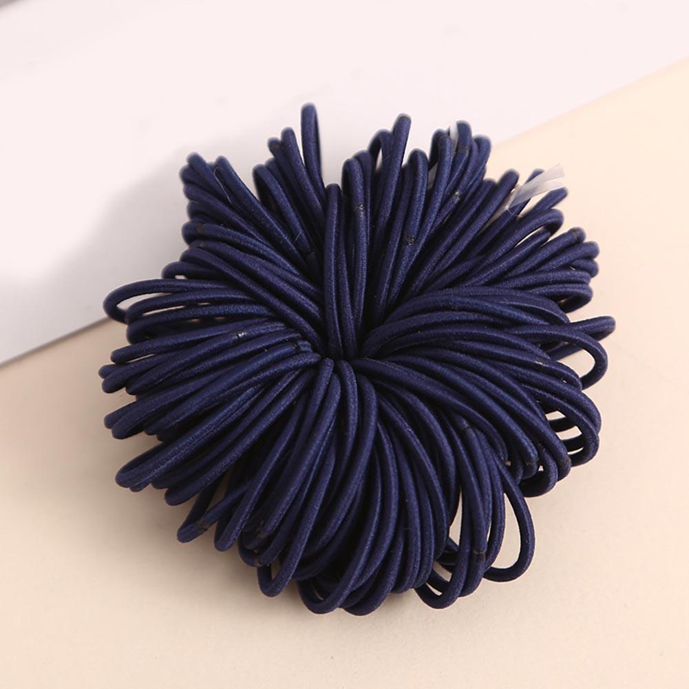 

100pcs Lot Girls Candy Colors Rubber Bands Children Safe Elastic Hair Bands Ponytail Holder Kids Girls Hair Accessories H jllKPA, Slivery;white