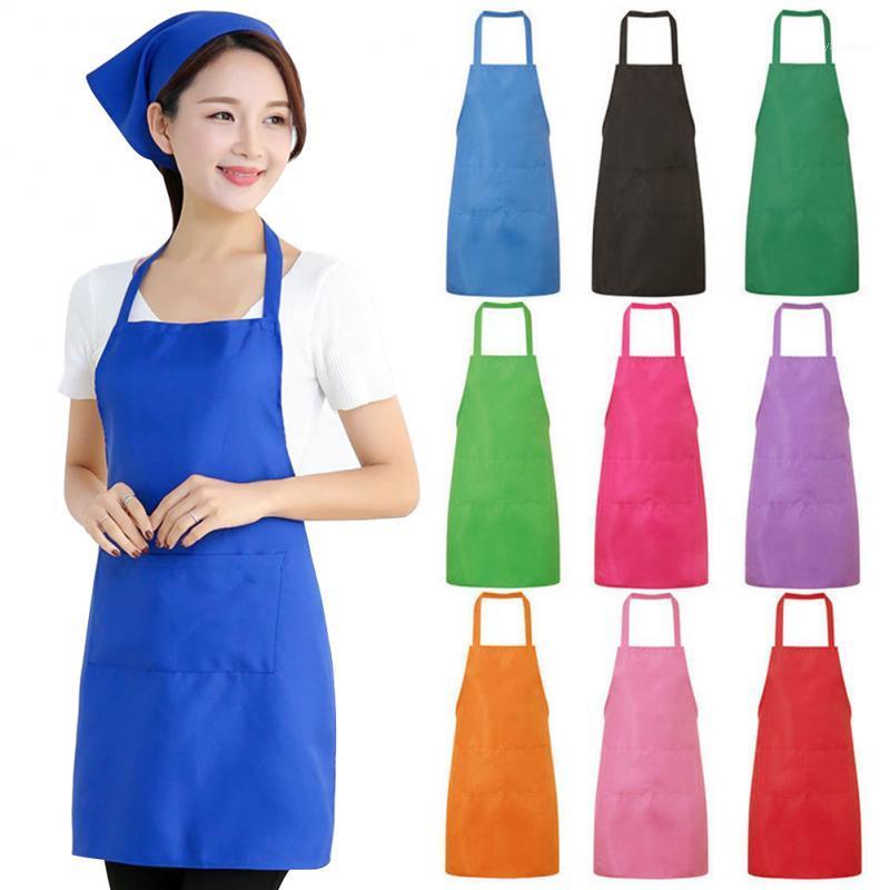 

1Pcs Colorful Cooking Apron Kitchen Cooking Keep the Clothes Clean Sleeveless and Convenient Custom Gift Adult Bibs Universal Ap1