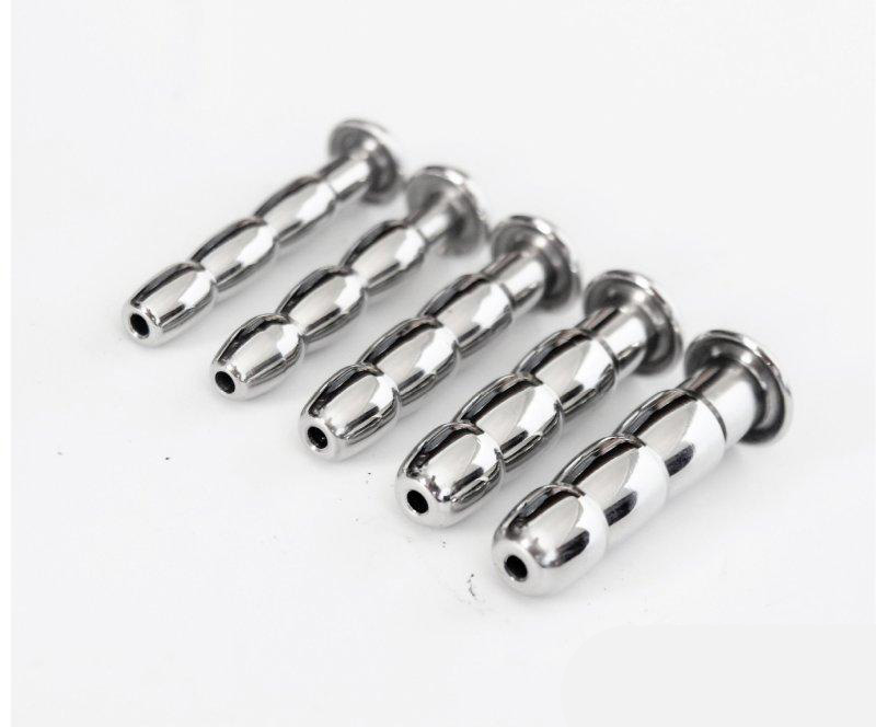 

Male Chastity Devices Stainless Steel Urethral Sound Catheter Plug Masturbator Penis Inserts Stimulation Dilator Sex Toys