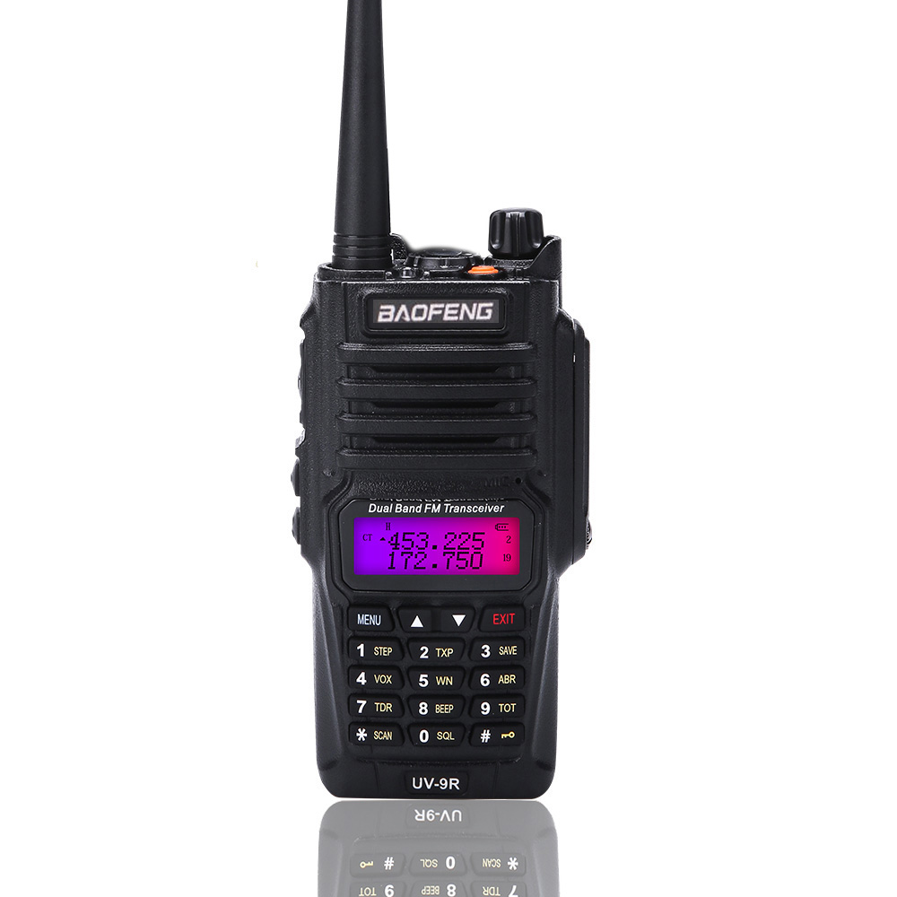 

IP67 Waterproof Baofeng uv9r 7W Walkie Talkie UV-9R 136-174/400-520MHZ Dual Band Dual Standby Two Way Radio