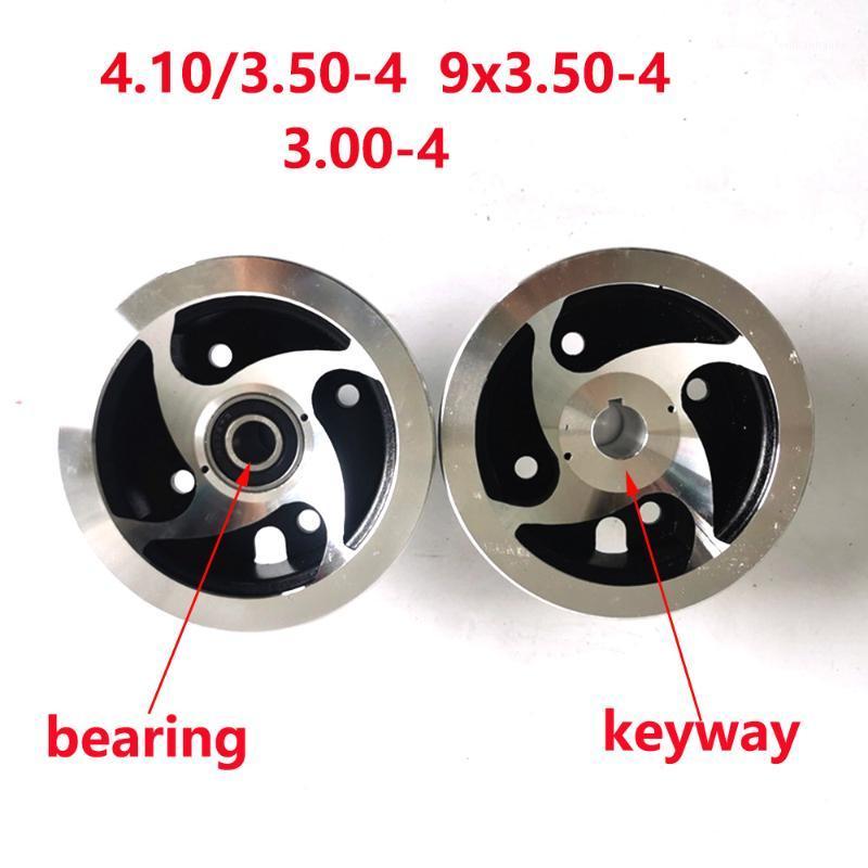 

4 Inch 4.10/3.50-4 9x3.50-4 3.00-4 Hub Aluminium Alloy Wheel Rims Keyway Bearing Hub Fit MiNi Moto,ATV&Go Kart Electric Scooter1