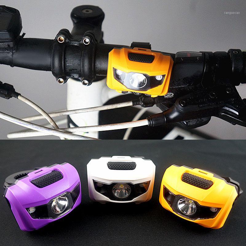 

New LED Bicycle Light MTB Bike Front Rear Lights ABS Head Taillight Warning Lights Cycling Accessories Popular1
