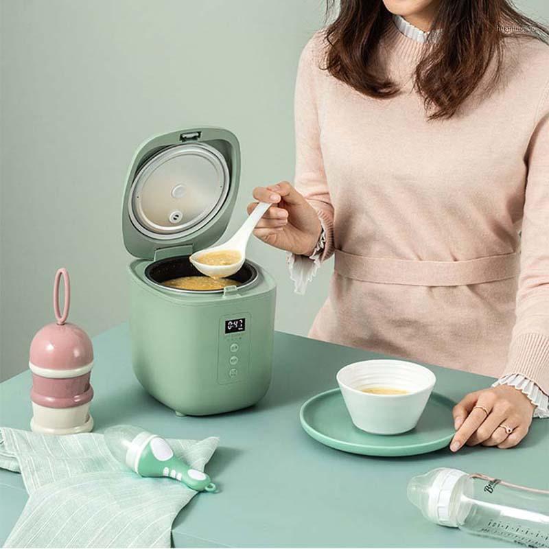 

1.2L Electric Rice Cooker Portable Multicooker Intelligent Appointment Cooking Pot Insulation Warmer 300W Hot Pot1